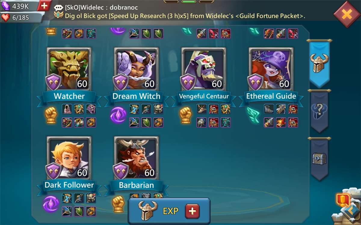 Decent Lords Mobile Account for Sale